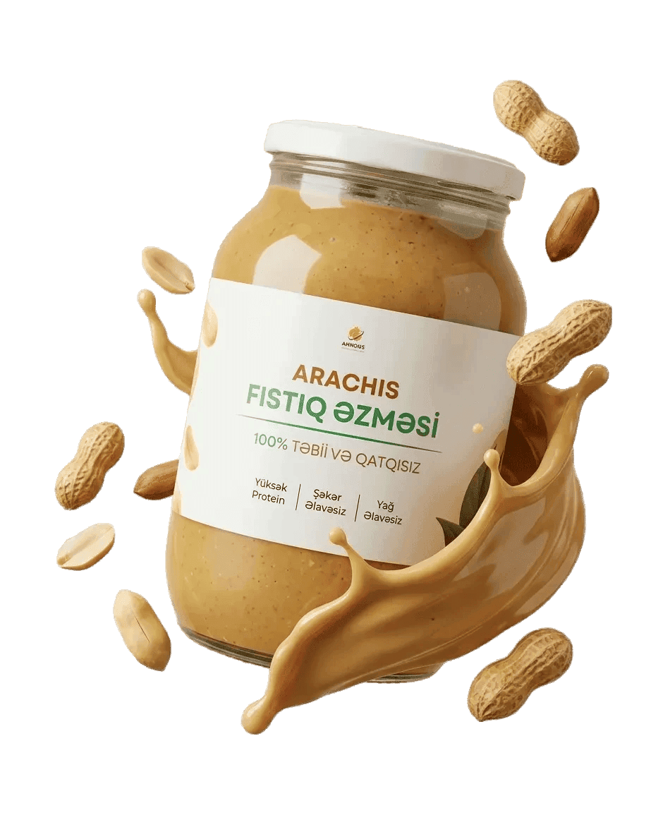 Arachis Fıstıq Əzməsi